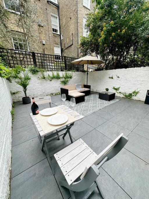شقة Londwell, Luxe And Leaves, Chelsea Flat With Private Garden لندن المظهر الخارجي الصورة